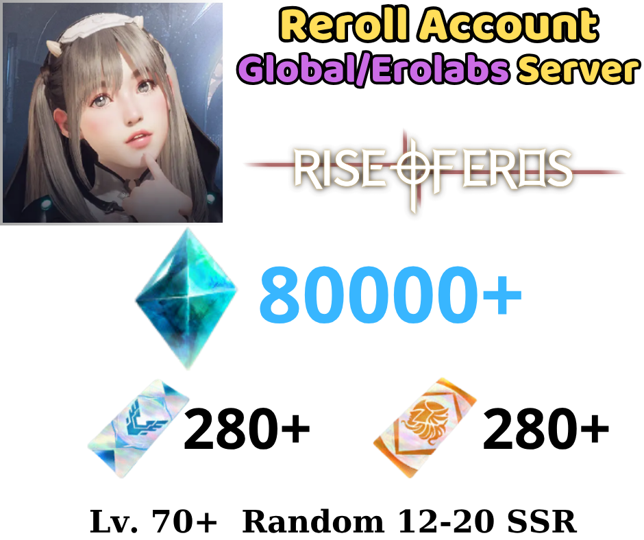 [GLOBAL/EROLABS] 80000+ Crystal Rise of Eros